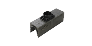 Poly Fortis 500 mm mit Stutzen mittig