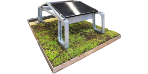 Aufständerung für Solargründächer -MIRALUX FLEX-